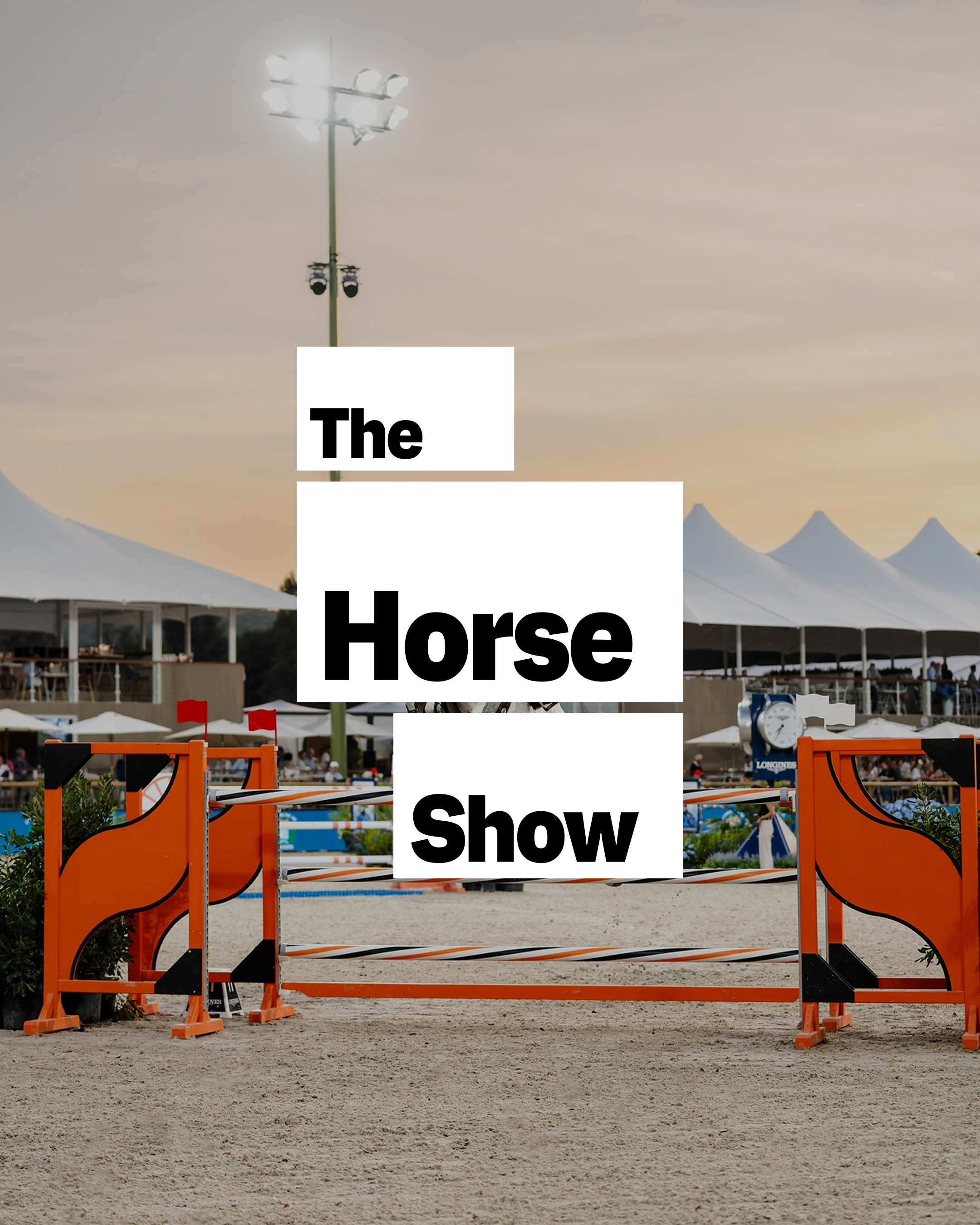 BIRRD WORK THE HORSE SHOW